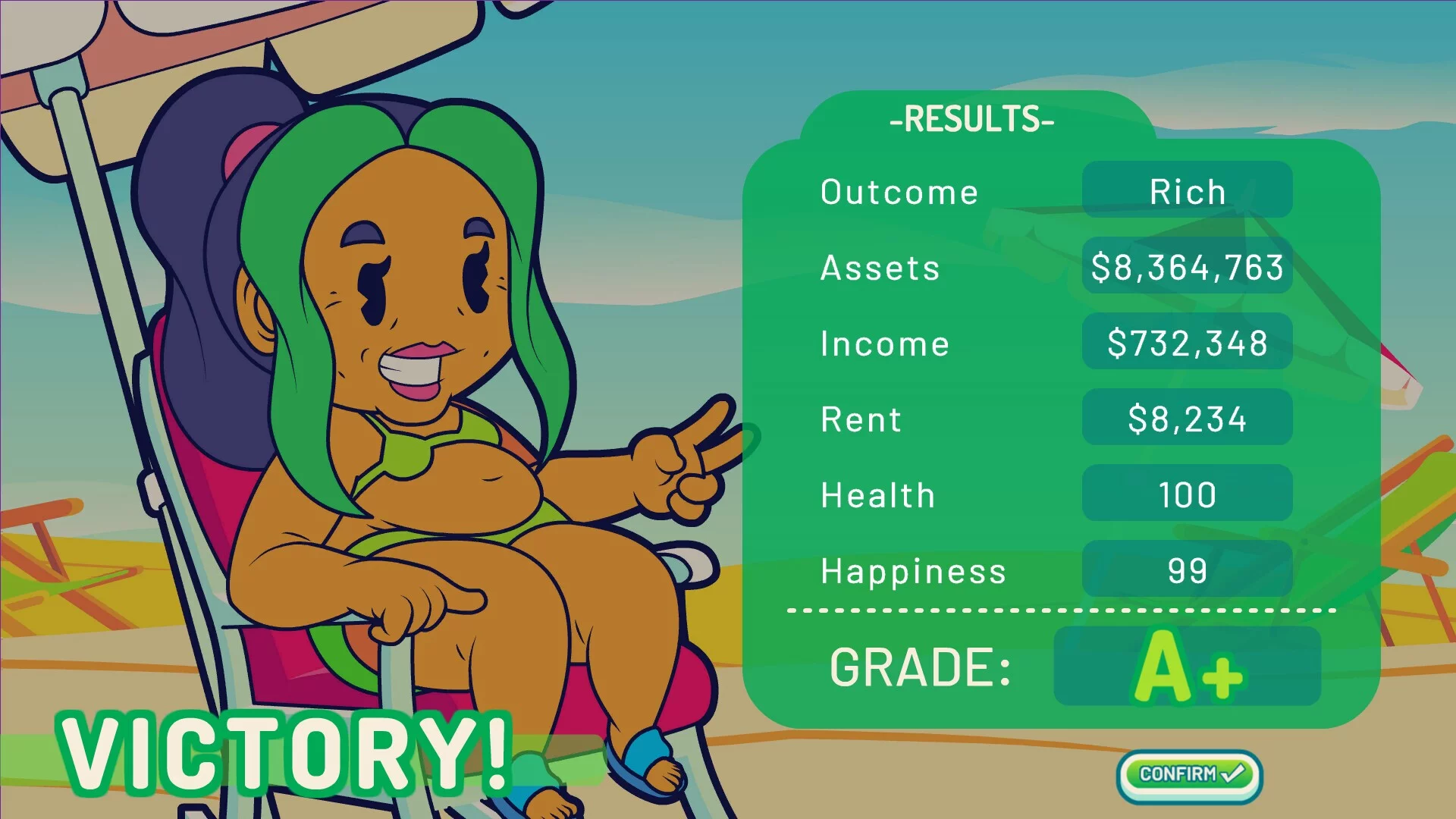 Изображение игры: Personal Finance Simulator