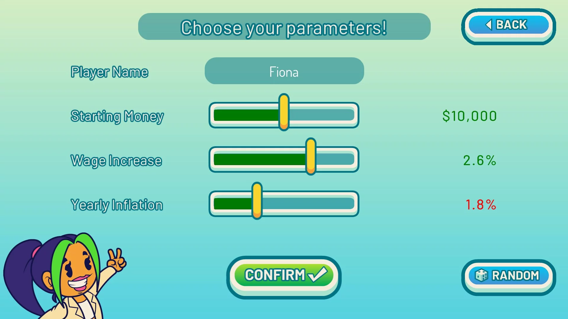 Изображение игры: Personal Finance Simulator