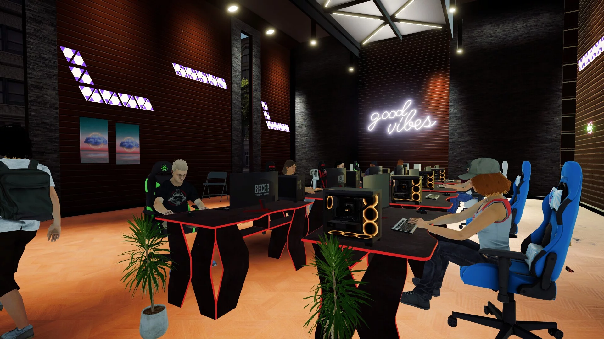 Изображение игры: Internet Cafe Simulator 2025