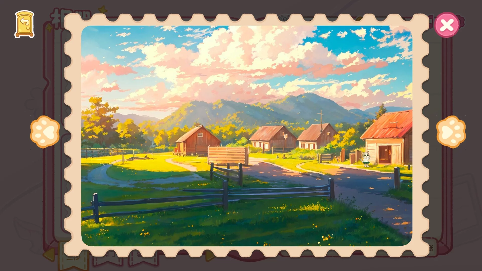Изображение игры: A cat's way home