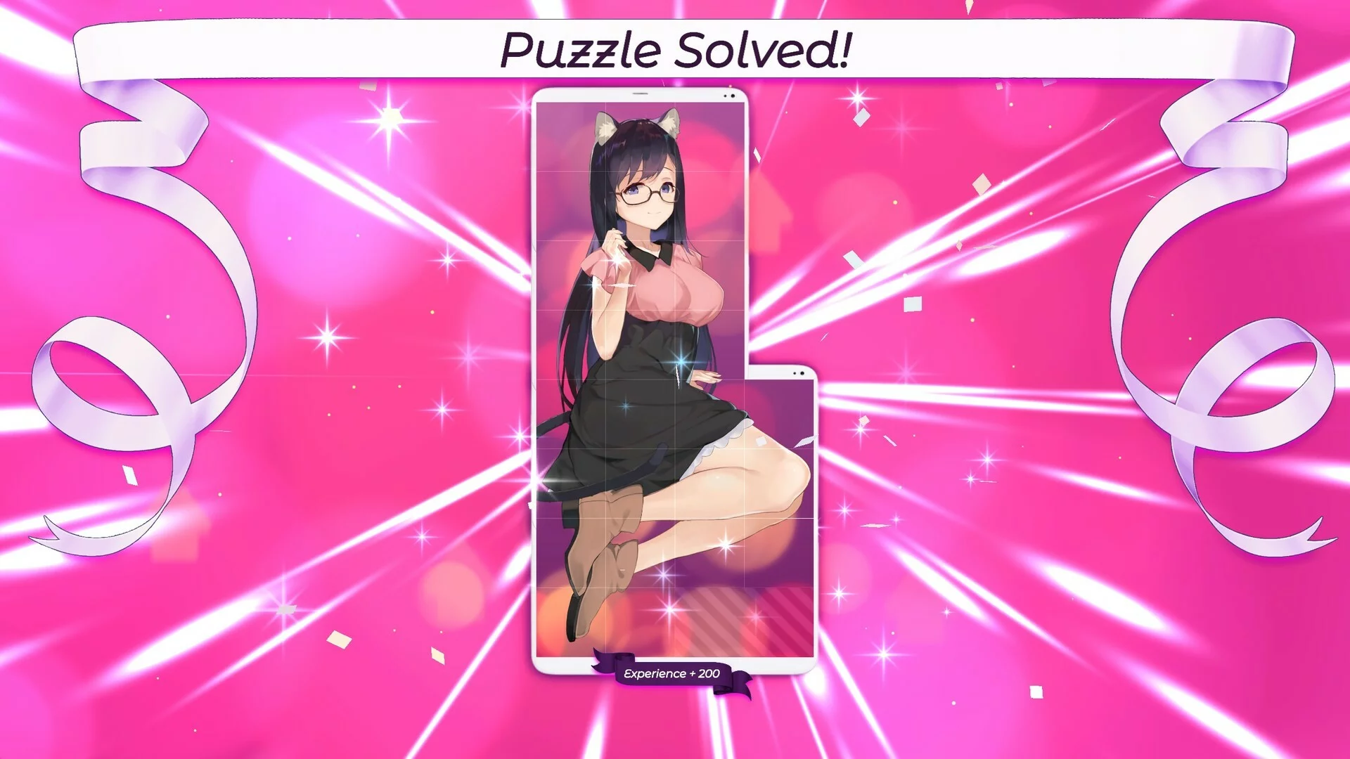 Изображение игры: Mosaique Neko Waifus 3