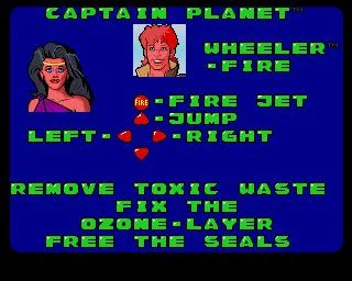 Изображение игры: Captain Planet and the Planeteers
