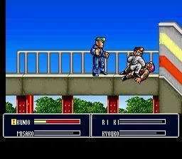 Изображение игры: Shin Nekketsu Kouha: Kunio Tachi no Banka