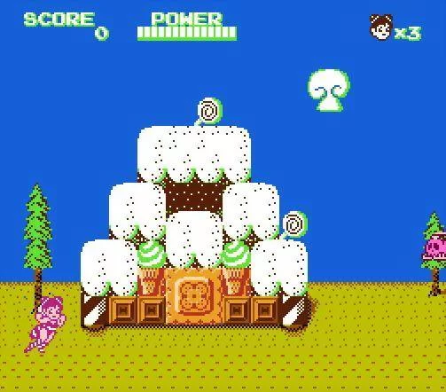 Изображение игры: Takahashi Meijin no Bugutte Honey