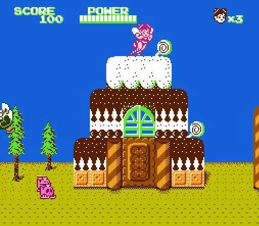 Изображение игры: Takahashi Meijin no Bugutte Honey