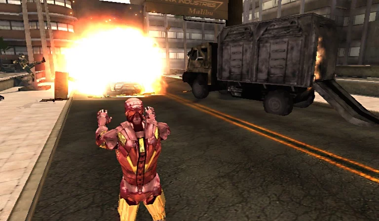 Изображение игры: Iron Man 2