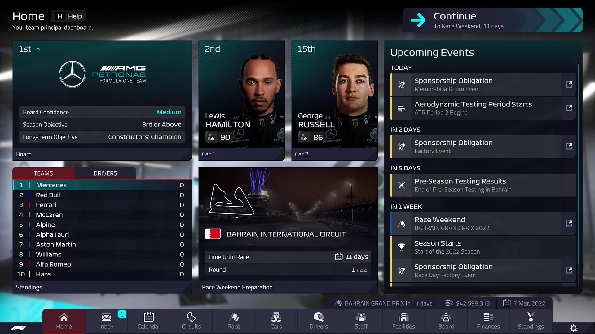 Изображение игры: F1 Manager 2022