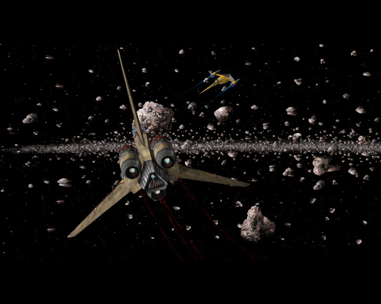 Изображение игры: STAR WARS Starfighter