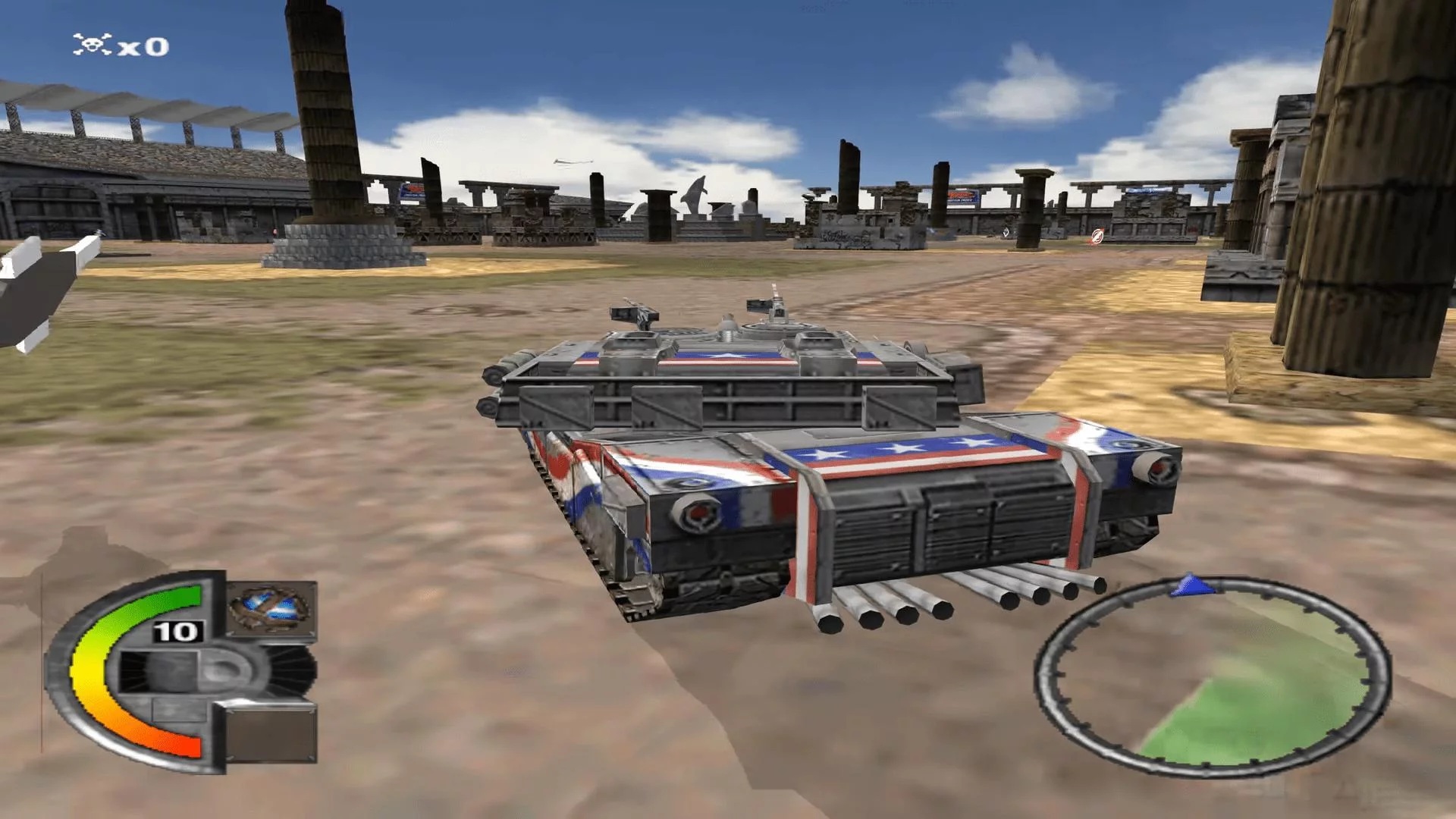 Изображение игры: World Destruction League: Thunder Tanks