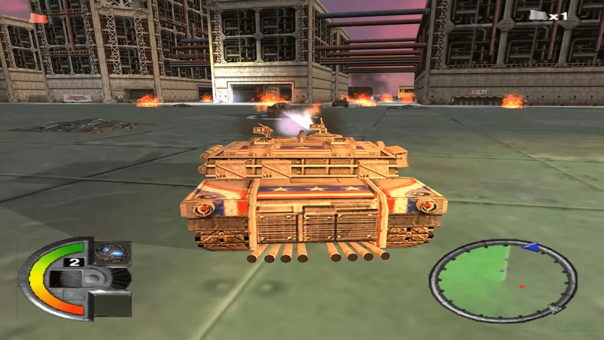 Изображение игры: World Destruction League: Thunder Tanks
