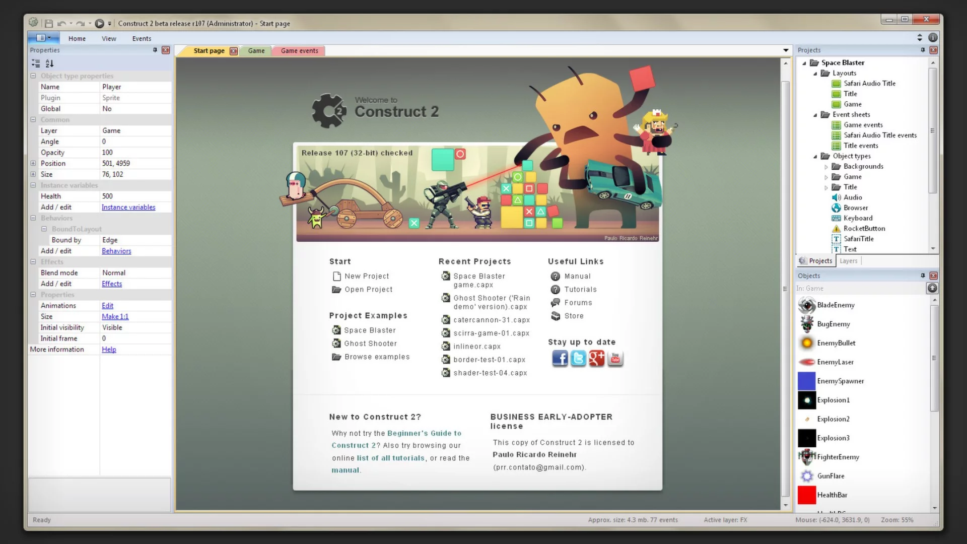 Изображение игры: Construct 2