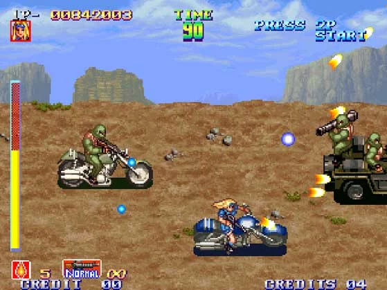 Изображение игры: SHOCK TROOPERS