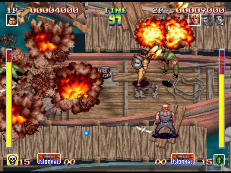 Изображение игры: SHOCK TROOPERS