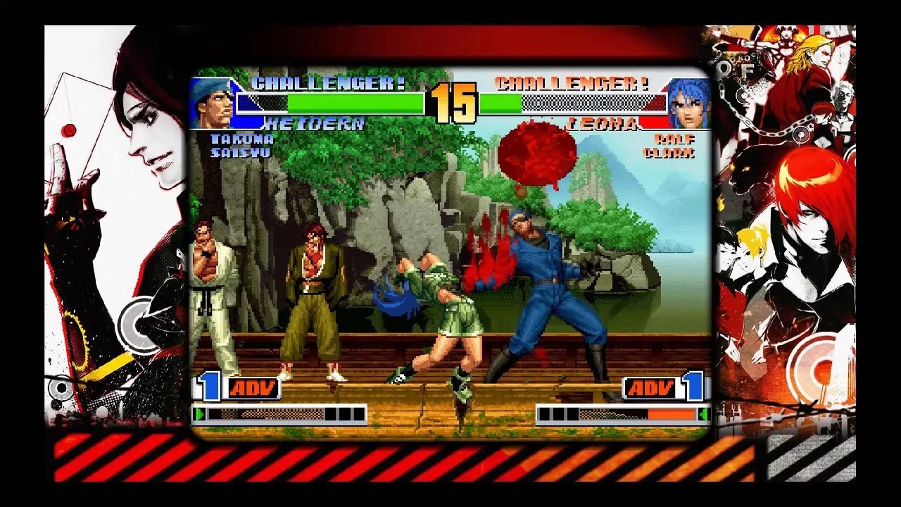 Изображение игры: THE KING OF FIGHTERS Collection: The Orochi Saga