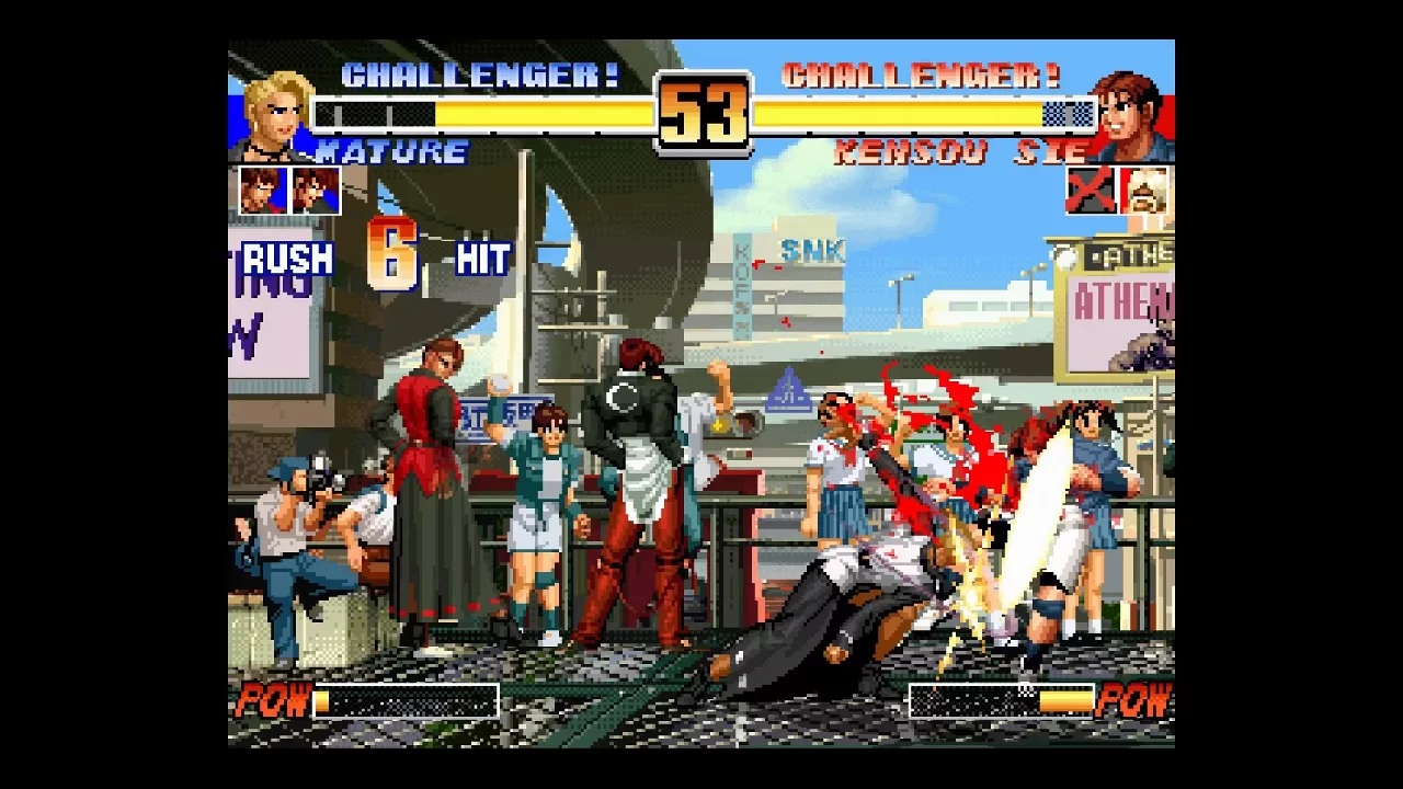 Изображение игры: THE KING OF FIGHTERS Collection: The Orochi Saga