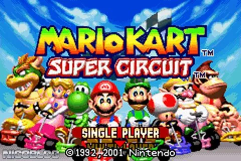 Изображение игры: Mario Kart: Super Circuit (2001)