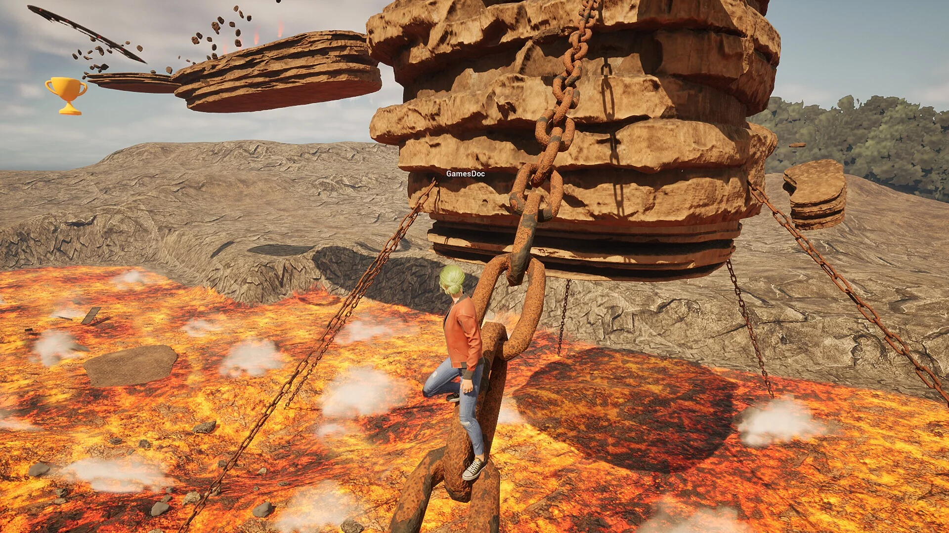 Изображение игры: JUMP! The Floor Is...