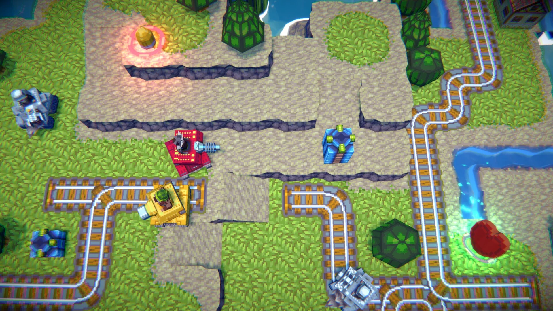 Изображение игры: BattleTanks - Animal Wars