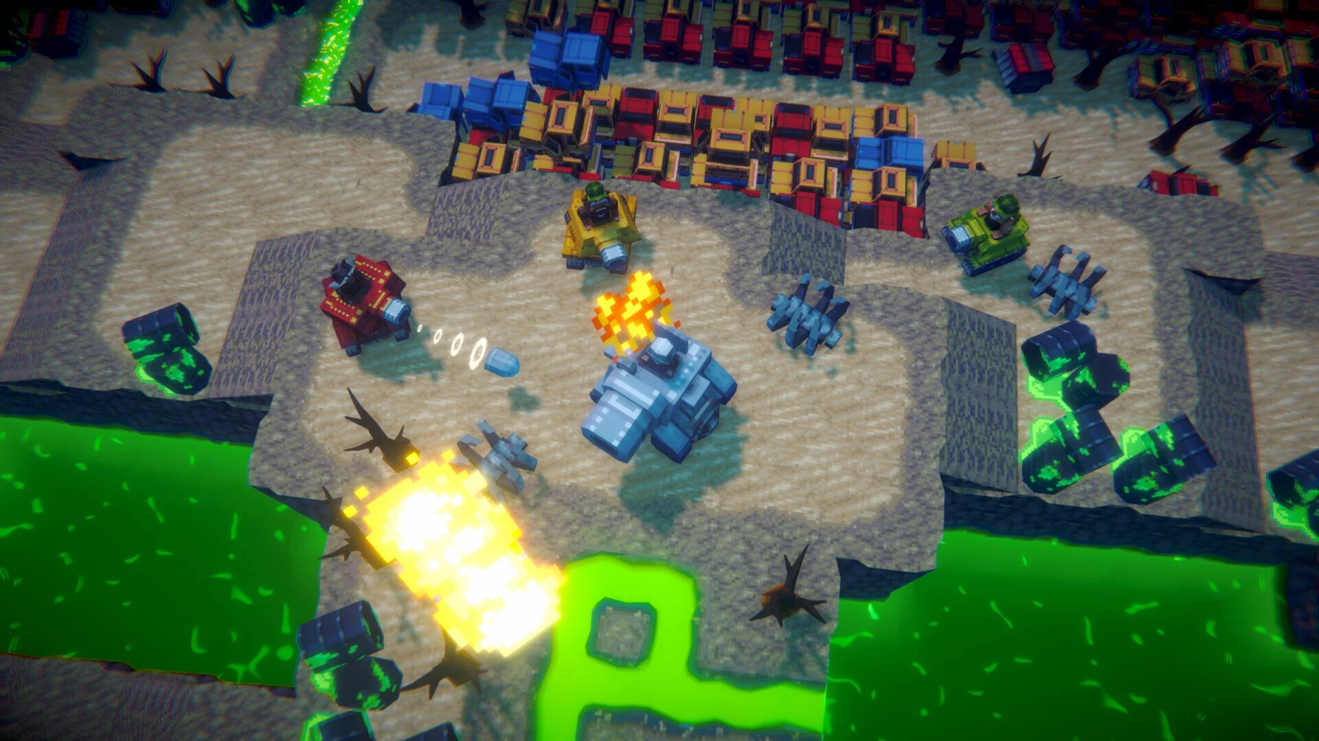 Изображение игры: BattleTanks - Animal Wars