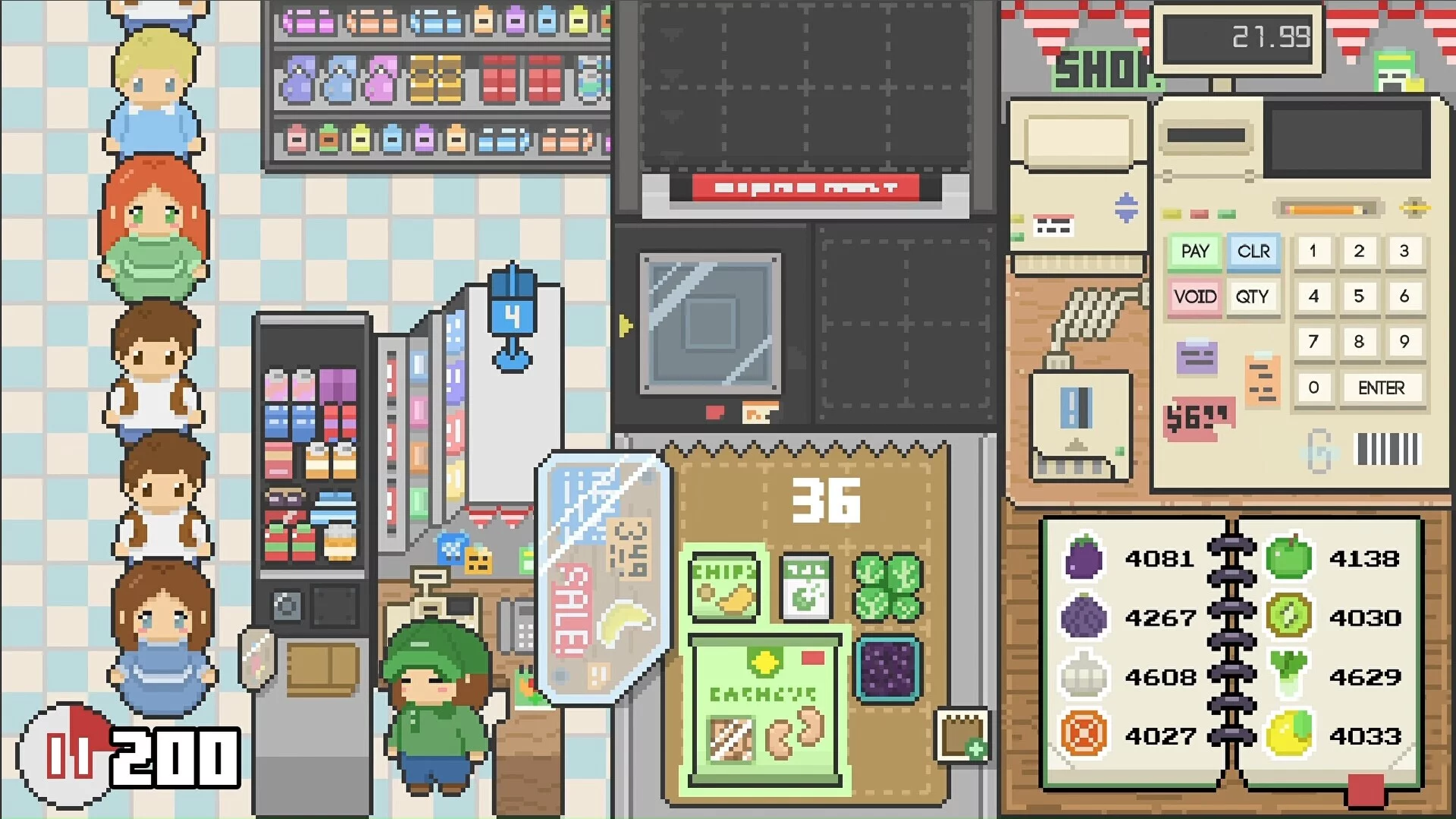 Изображение игры: Checkout: Cashier Simulator