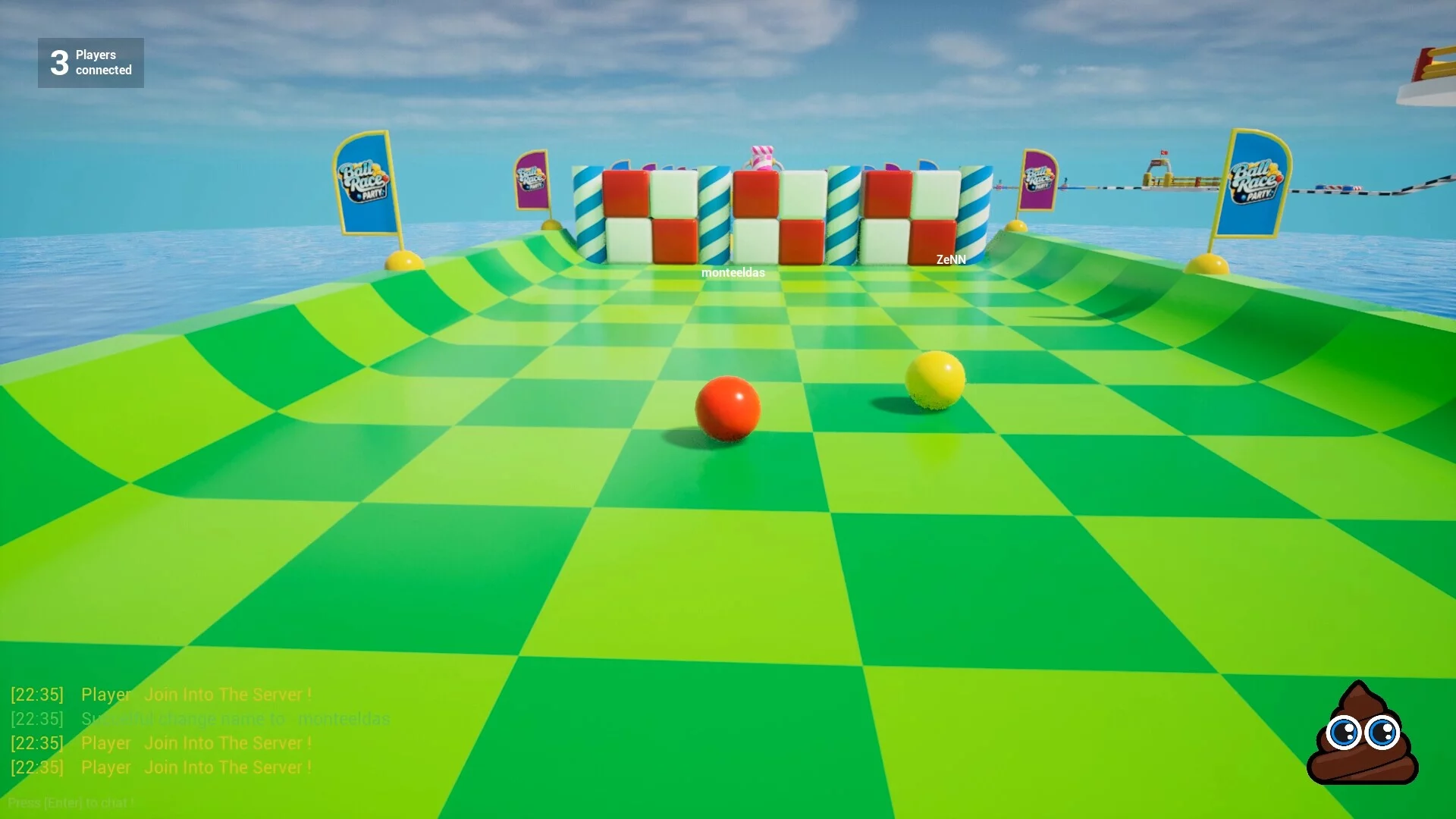 Изображение игры: Ball Race Party