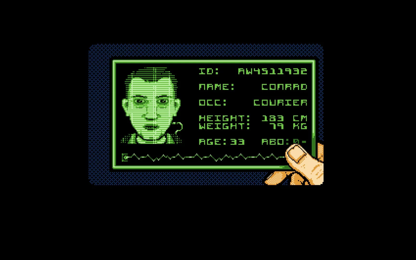 Изображение игры: Courier: A Cyberpunk Adventure