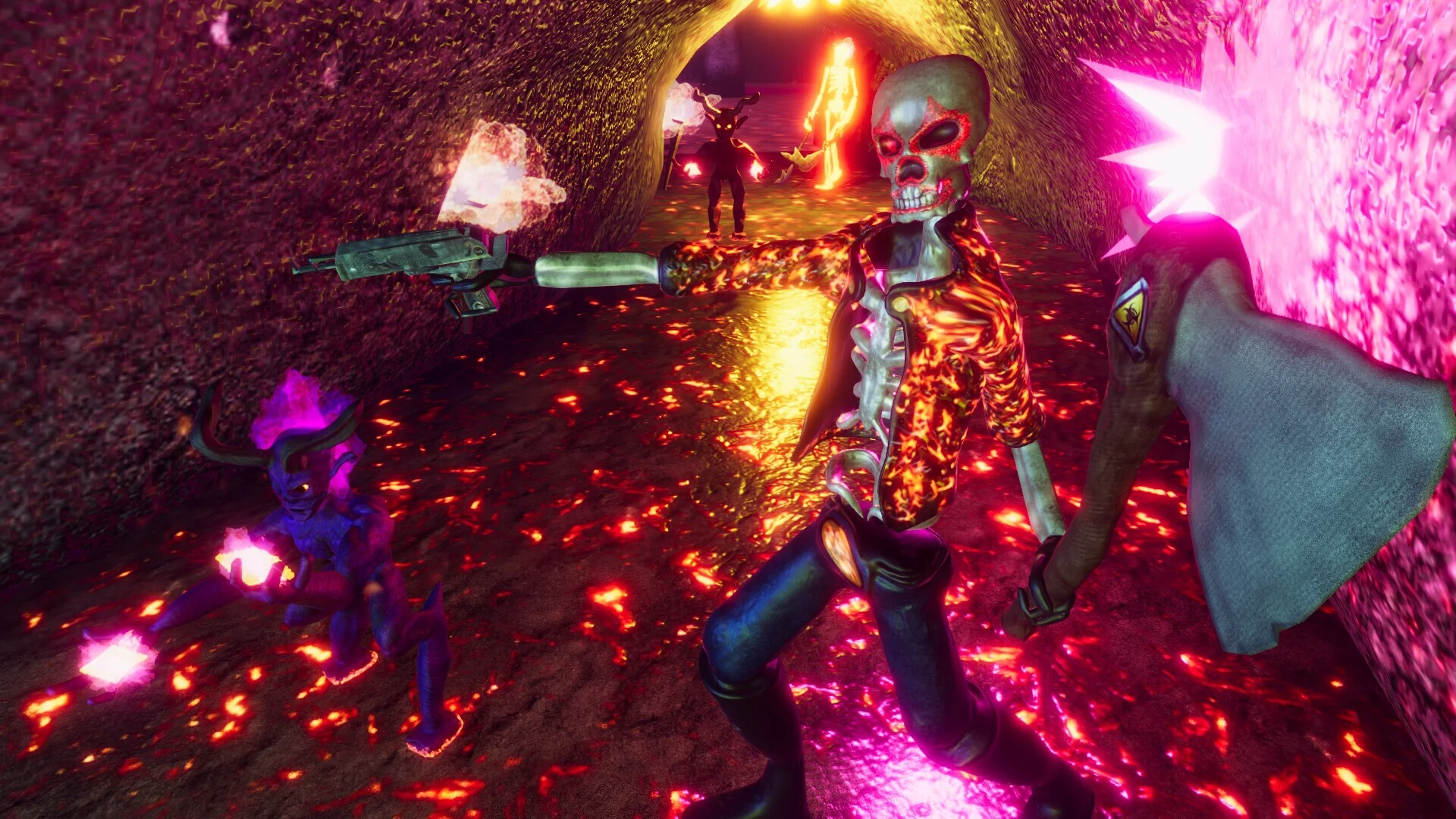 Изображение игры: Hellfire Rampage VR