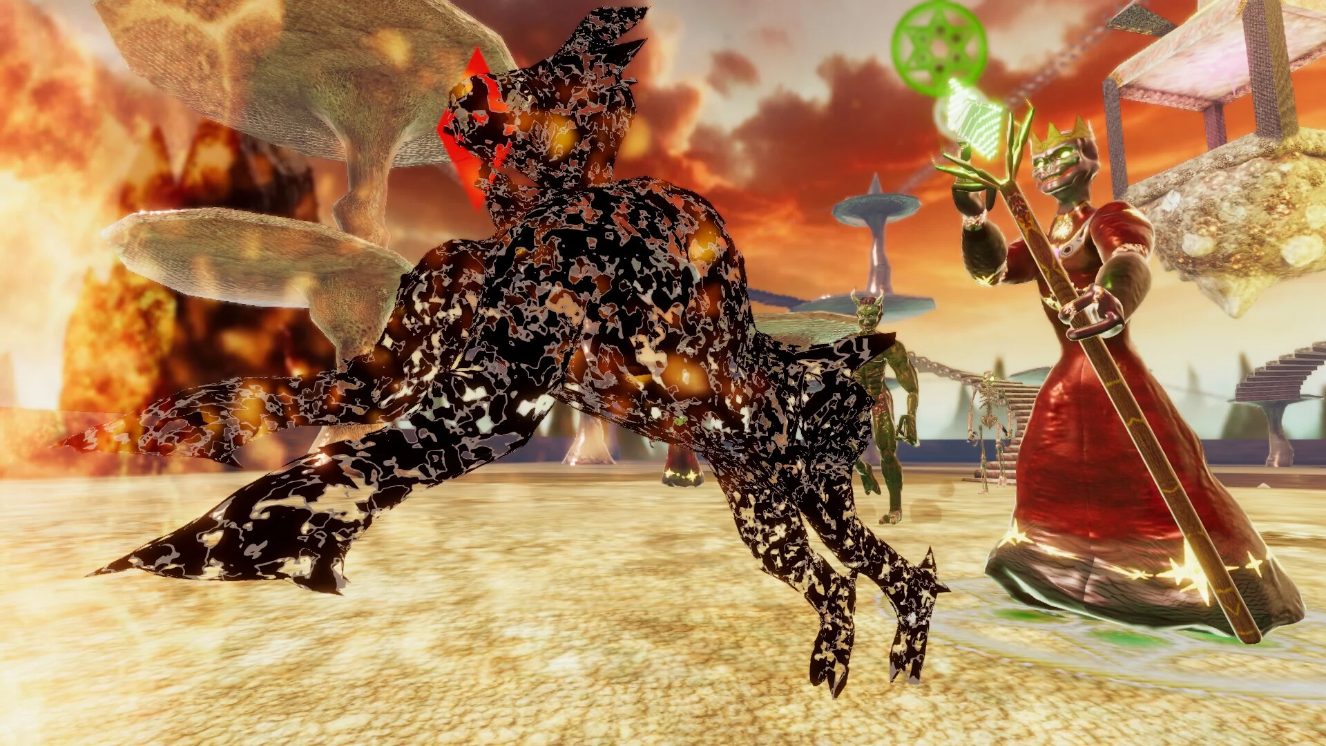 Изображение игры: Hellfire Rampage VR