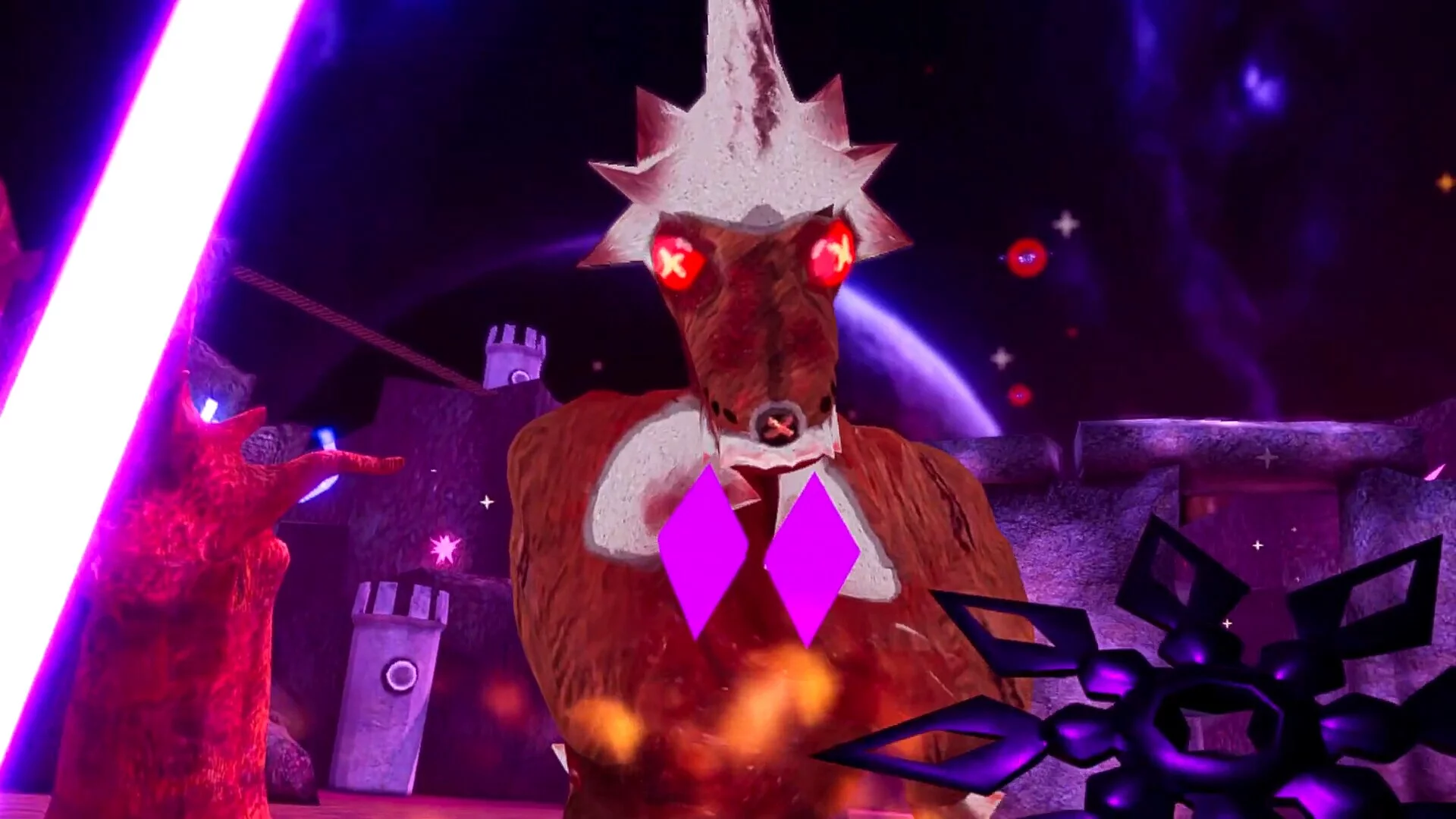 Изображение игры: Hellfire Rampage VR