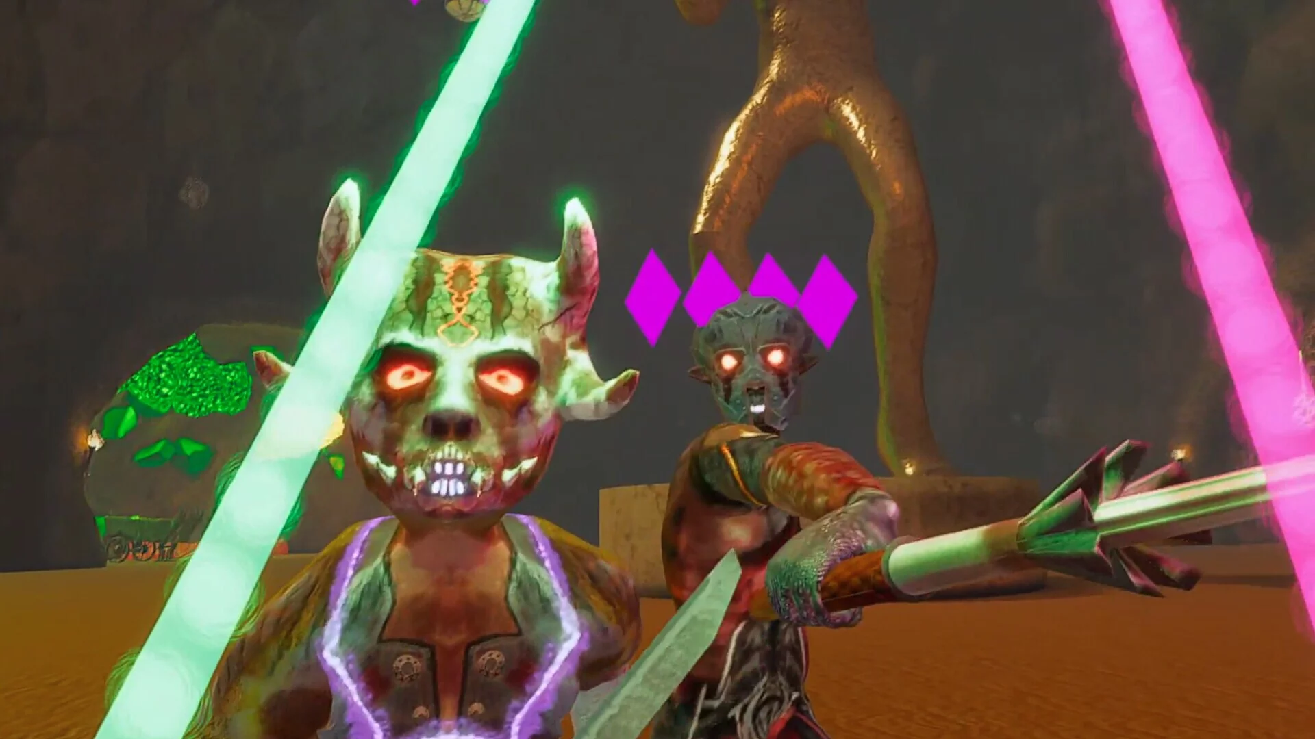 Изображение игры: Hellfire Rampage VR