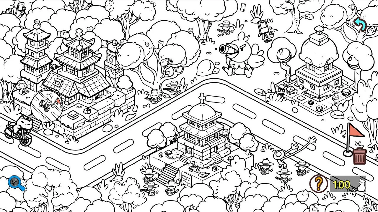 Изображение игры: Find Cats 3 旅行猫咪