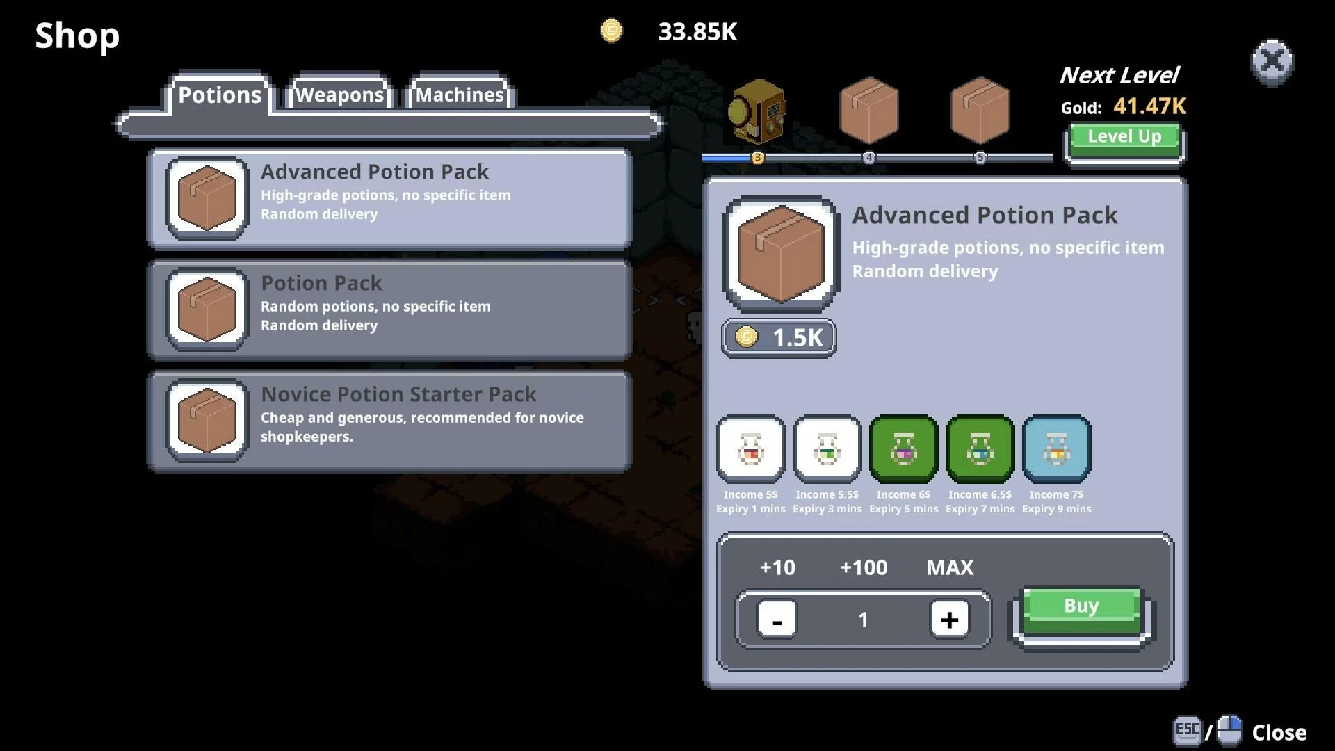 Изображение игры: Dungeon Vending Machines