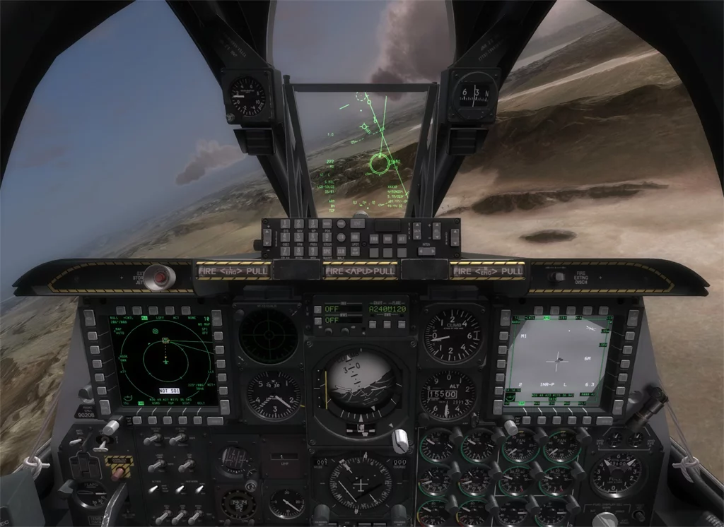 Изображение игры: Digital Combat Simulator: A-10C Warthog
