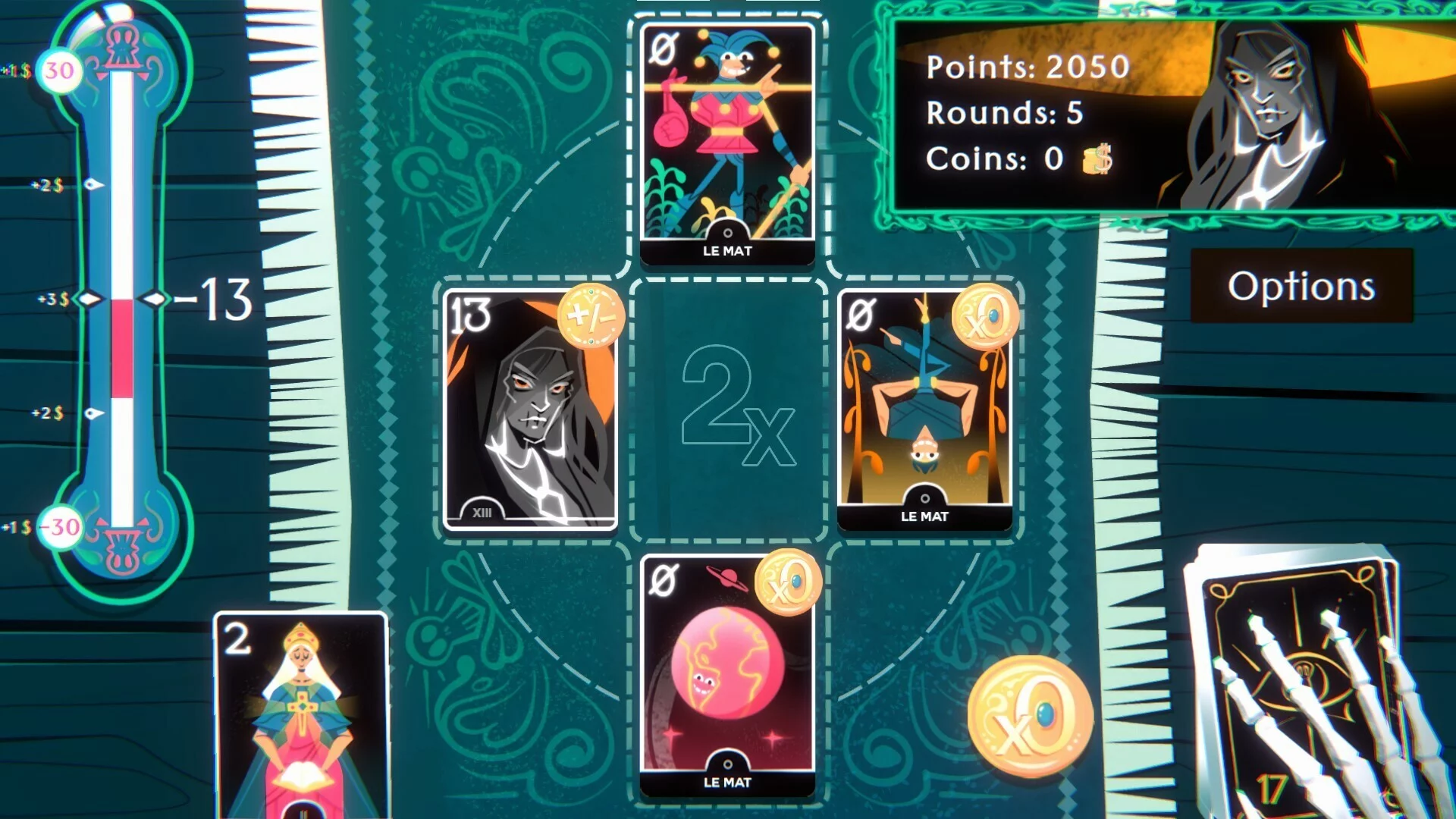 Изображение игры: XIII - A Final Game of Tarot With Death
