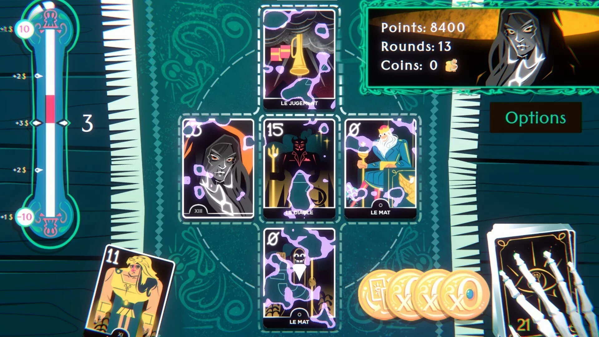 Изображение игры: XIII - A Final Game of Tarot With Death