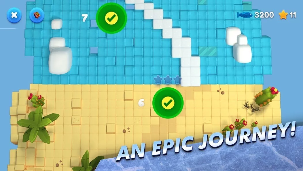 Изображение игры: Penguin Panic!