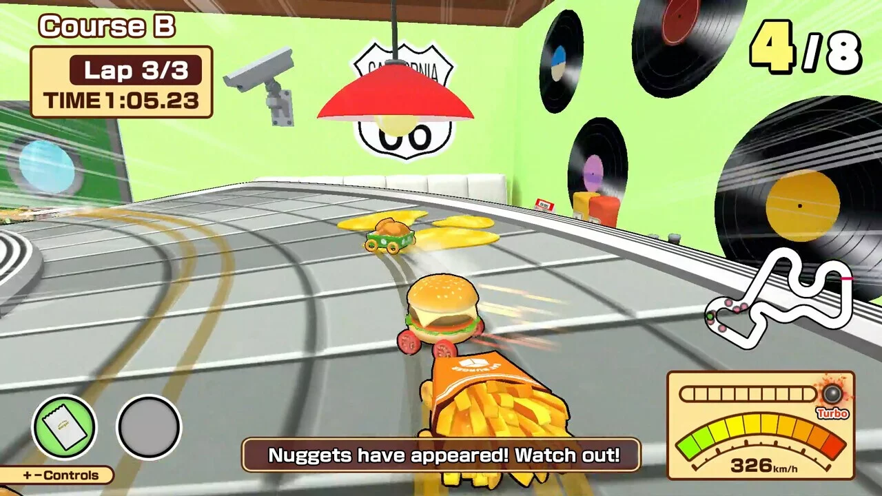 Изображение игры: BURGER RACE