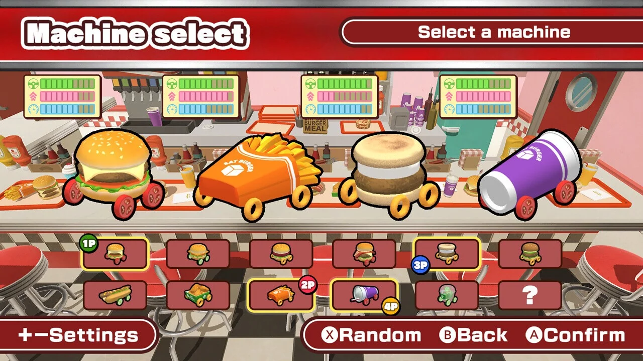 Изображение игры: BURGER RACE