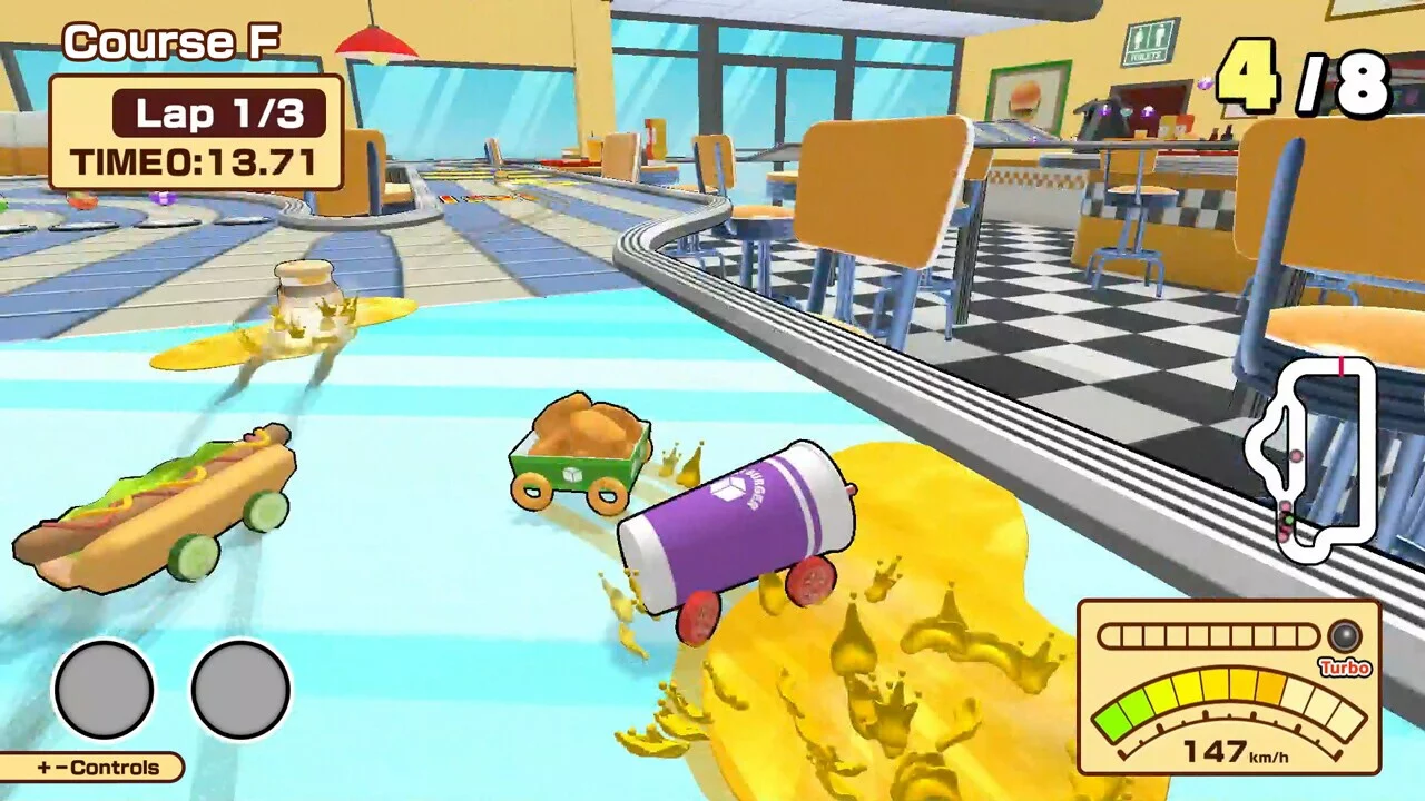 Изображение игры: BURGER RACE