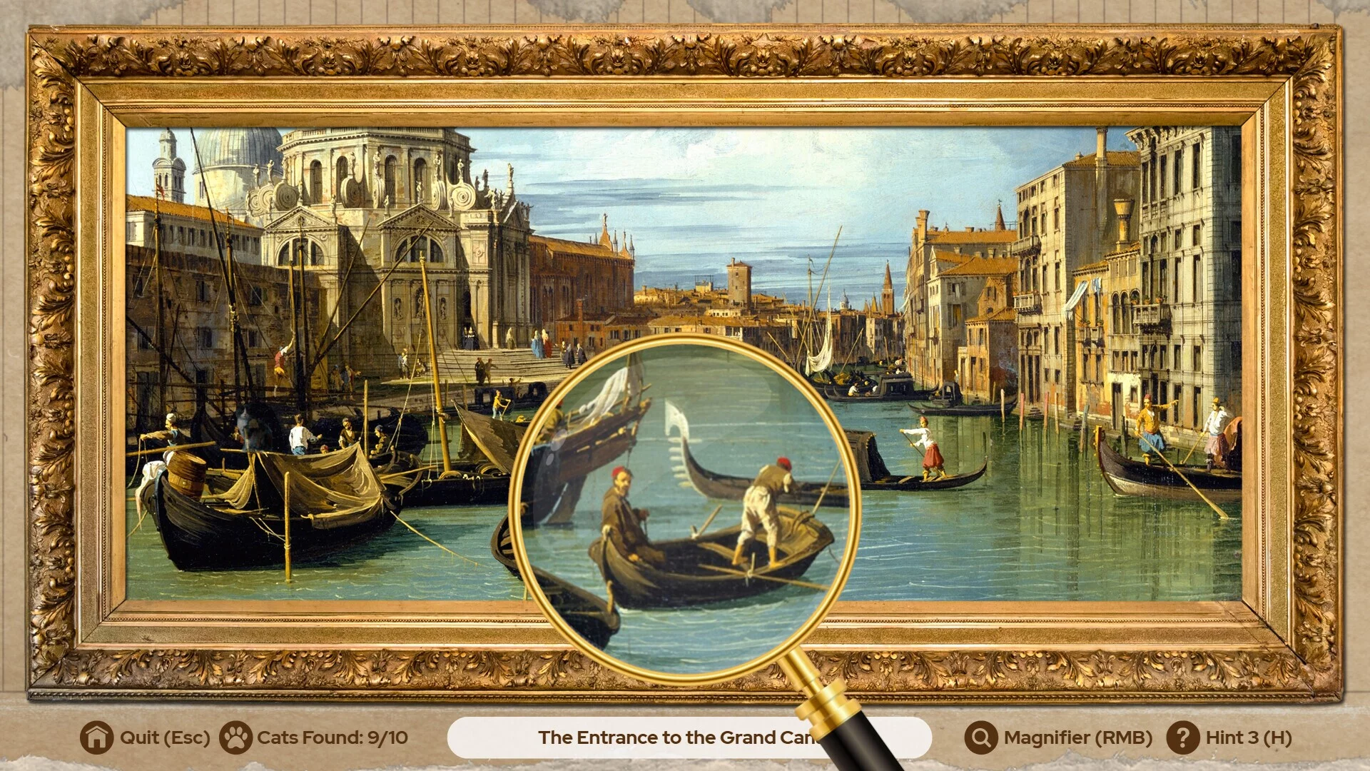 Изображение игры: Cats of Mona Lisa - A hidden object game