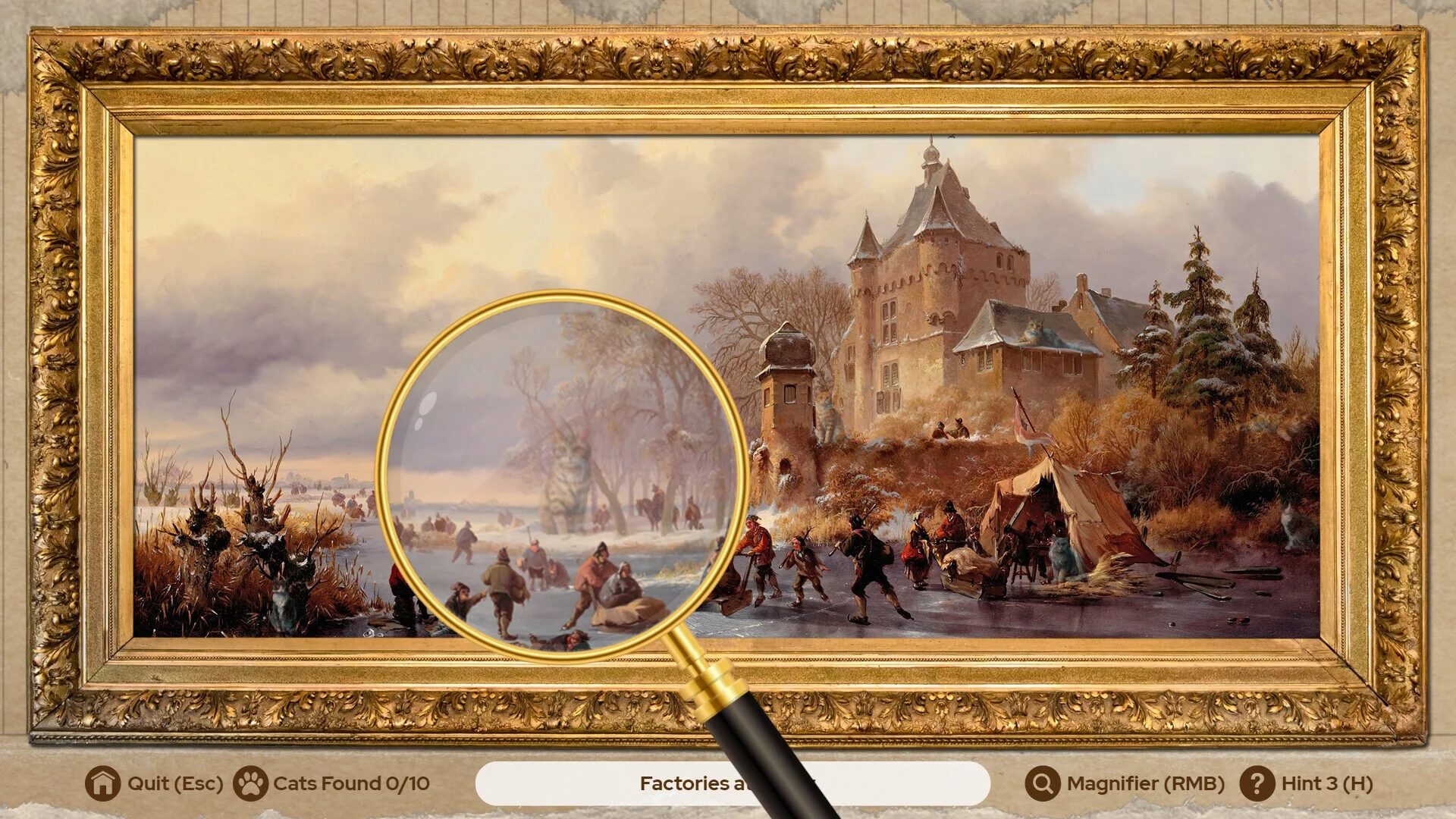 Изображение игры: Cats of Mona Lisa - A hidden object game