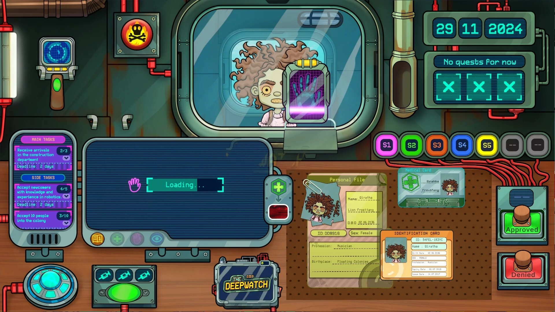 Изображение игры: THE DEEPWATCH