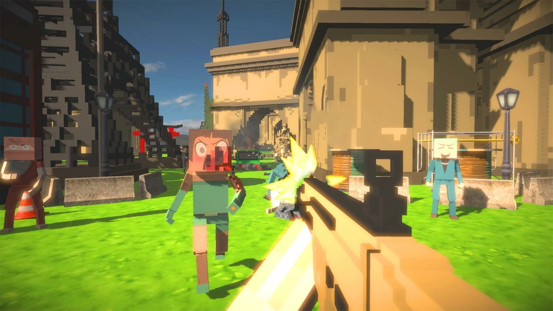 Изображение игры: Voxel World