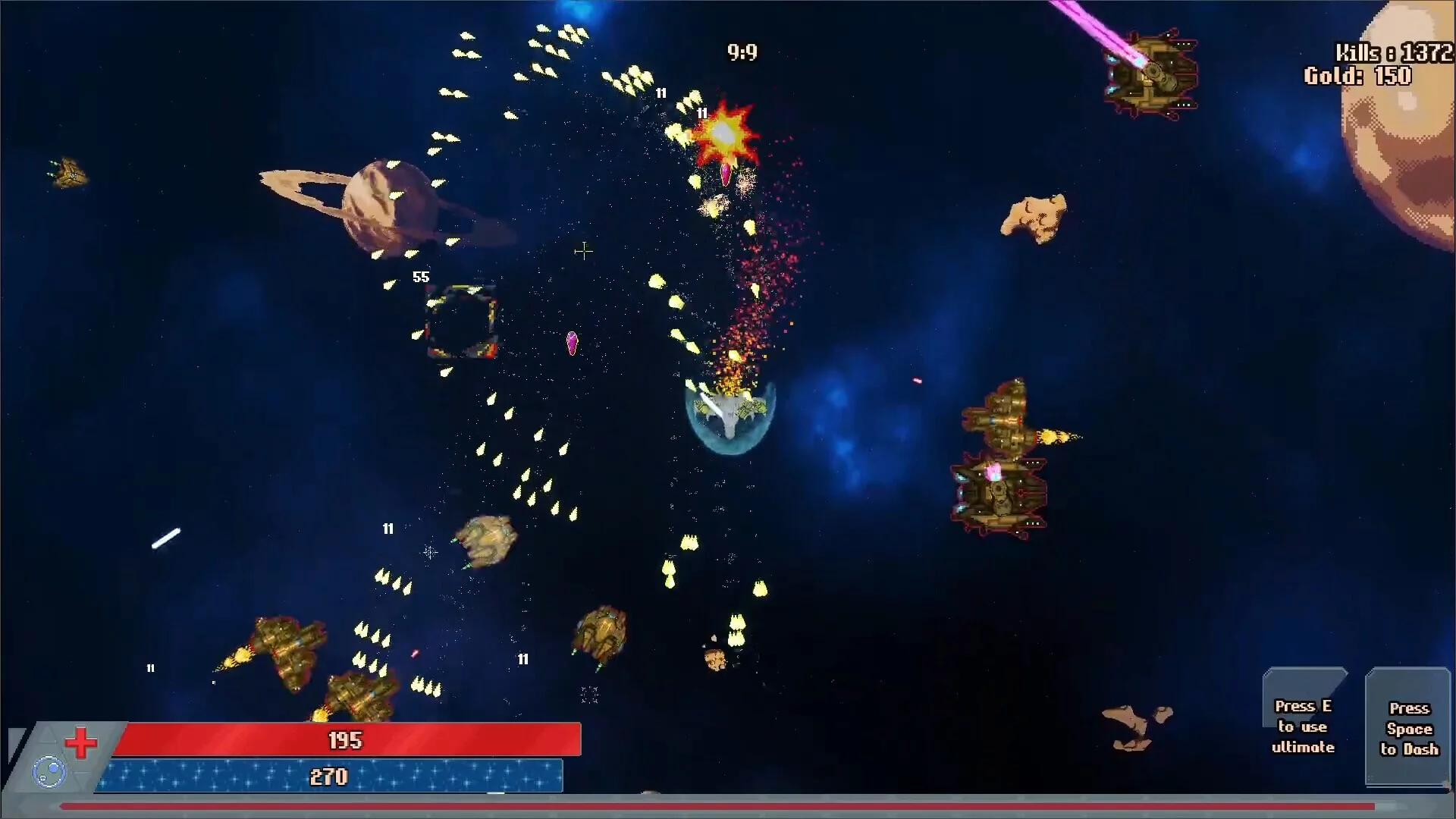Изображение игры: Space Survivors