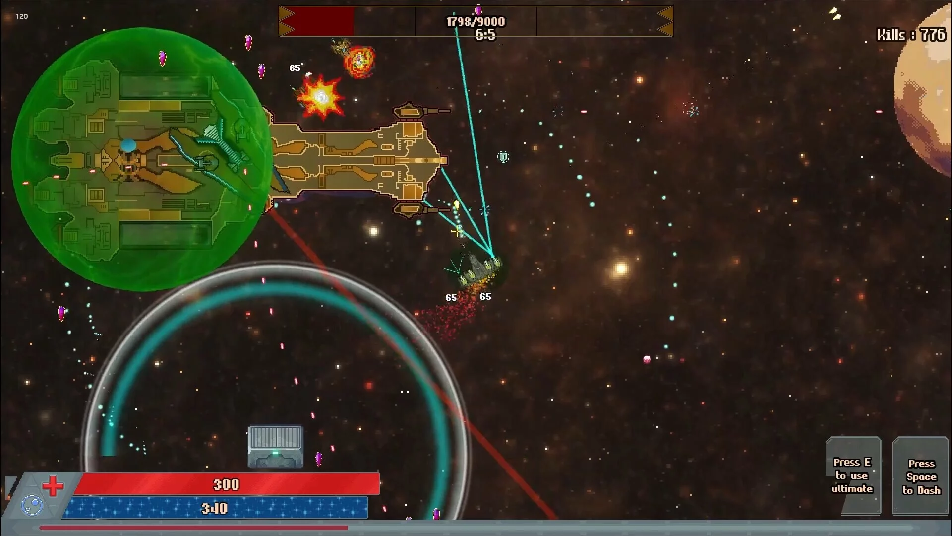 Изображение игры: Space Survivors