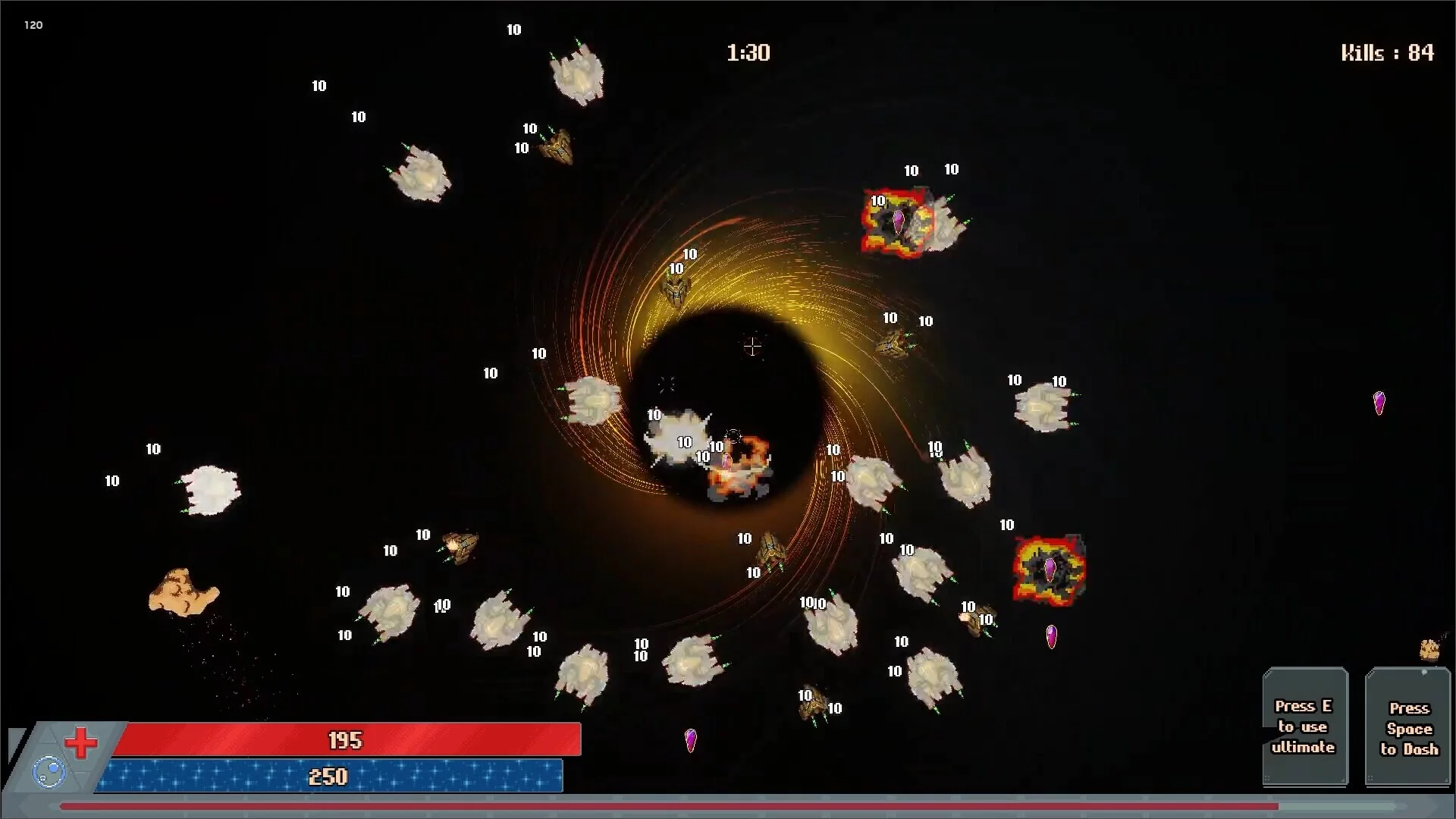 Изображение игры: Space Survivors