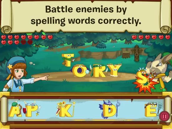 Изображение игры: Letter Battle