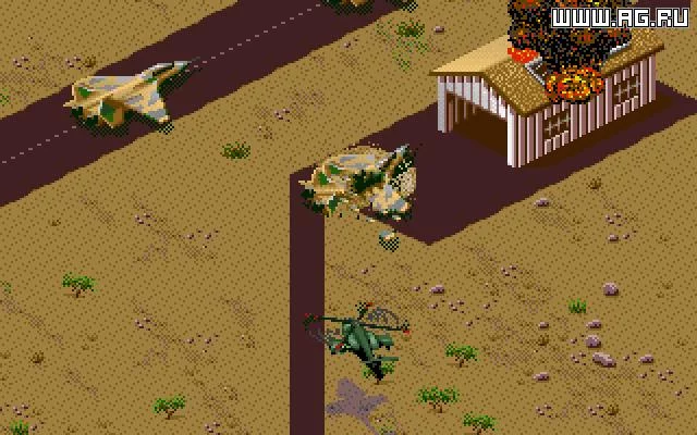 Изображение игры: Desert Strike: Return to the Gulf