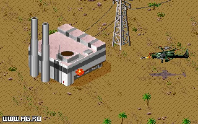 Изображение игры: Desert Strike: Return to the Gulf