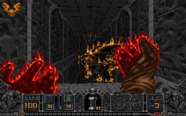 Изображение игры: HeXen: Deathkings of the Dark Citadel
